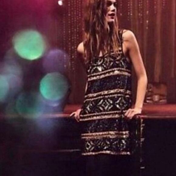 Free People Sequin Mini Dress - Picture 1 of 10